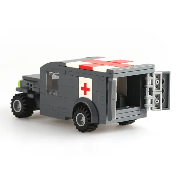 WW2 US WC54 Medical Vehicle Building Block Set - Image 5