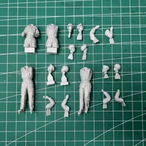 1/35 Scale Resin Military Figure Kit Unassembled 7 Sb5f28db39ef440299f42427079807b1ck