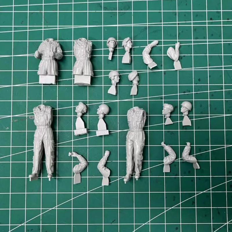 1/35 Scale Resin Military Figure Kit Unassembled 4 1/35 Scale Resin Military Figure Kit Unassembled - Image 4