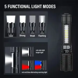 Rechargeable LED Hands-Free Flashlight SJ004-1 9 Sb673f2afc98b4b769ac0fd54e1eaa19dA