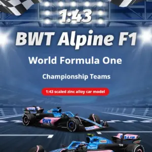 Bburago 1:43 Alpine F1 Bahrain & Japanese GP Model 24 Sb68016faa34b41eb9e9e6ae9771a7f58l