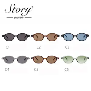 Vintage Tortoiseshell Oval Sunglasses S2382M 17 Sb6947a770be64999bc09d2555e7f7150u