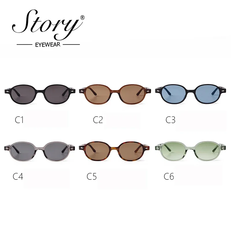 Vintage Tortoiseshell Oval Sunglasses S2382M 6 Vintage Tortoiseshell Oval Sunglasses S2382M - Image 6