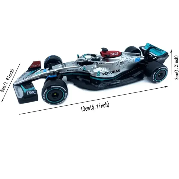 Bburago 1:43 Scale Formula 1 W15-63 Model - Image 4