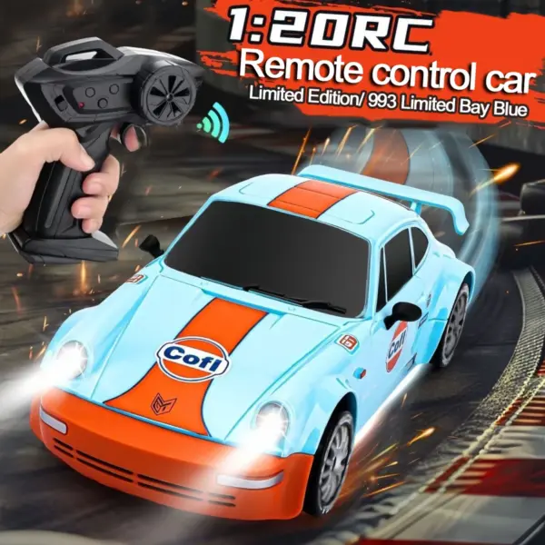 1/20 Scale RC Drift Car with Remote Control - Image 2
