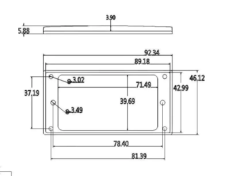 Humbucker Pickup Mounting Rings Set for Guitar 5 Humbucker Pickup Mounting Rings Set for Guitar - Image 5