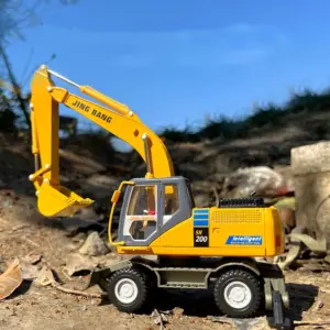 JING BANG 1:50 Red Model Excavator Toy 7 Sb753c4009e6a4bbabc40b486749a7f5dD 1