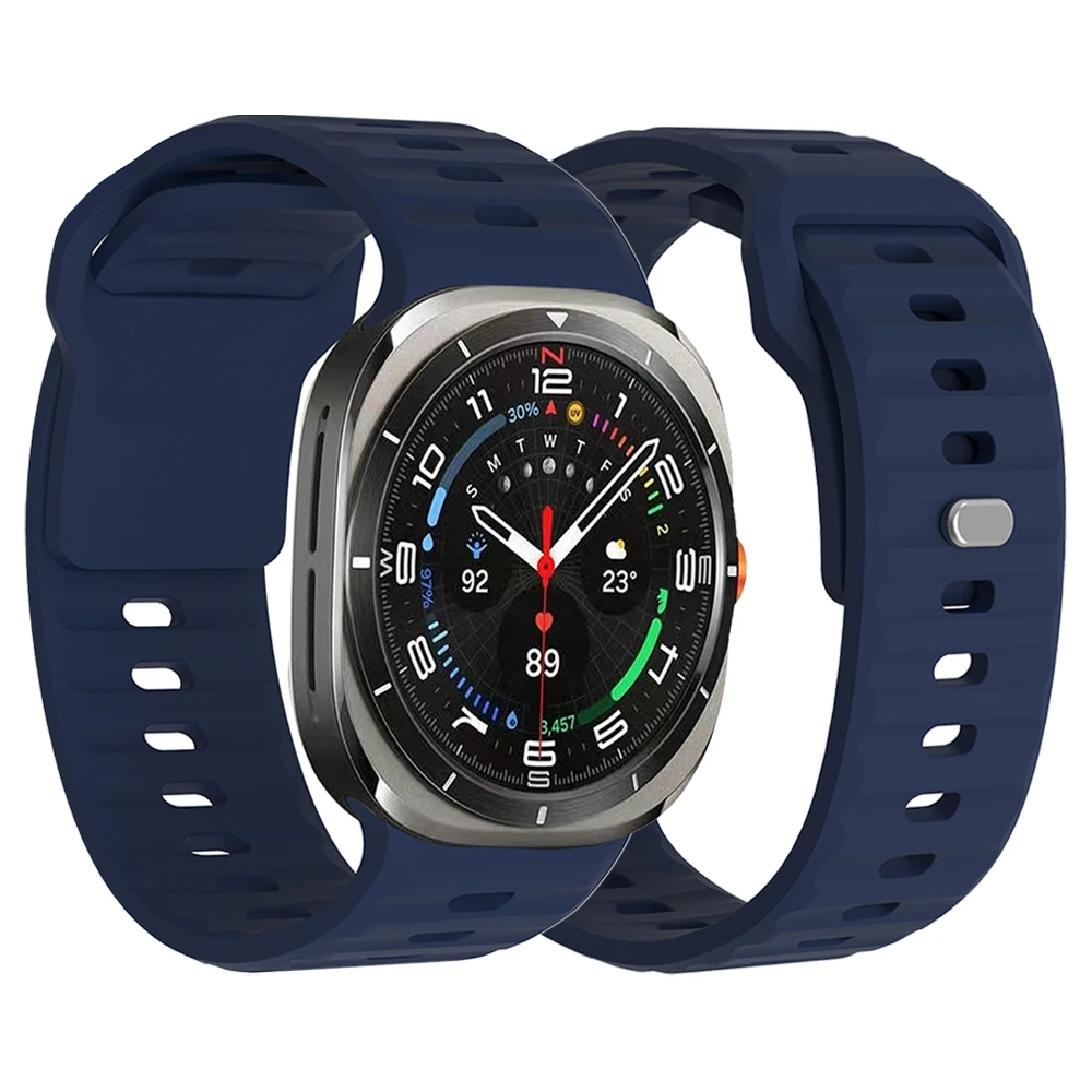 Soft Silicone Strap for Samsung Galaxy Watch Ultra 11 Soft Silicone Strap for Samsung Galaxy Watch Ultra - Image 11