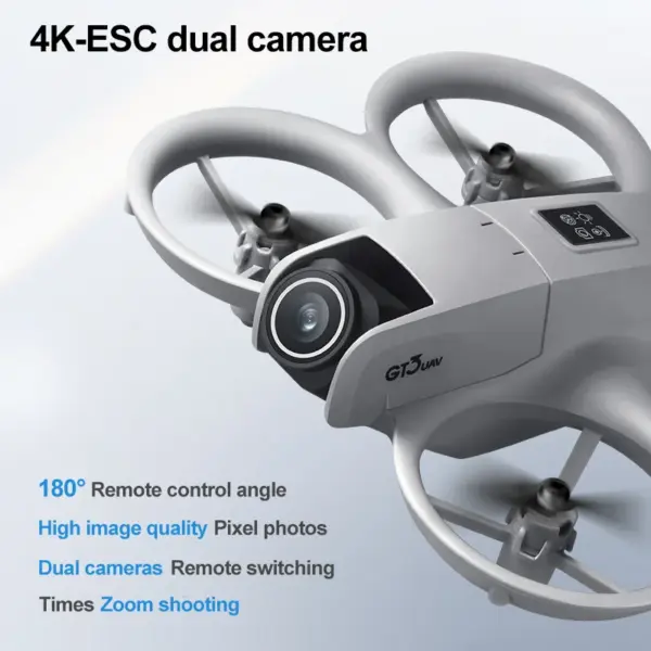GT3 8K GPS Quadcopter Drone with Remote - Image 4
