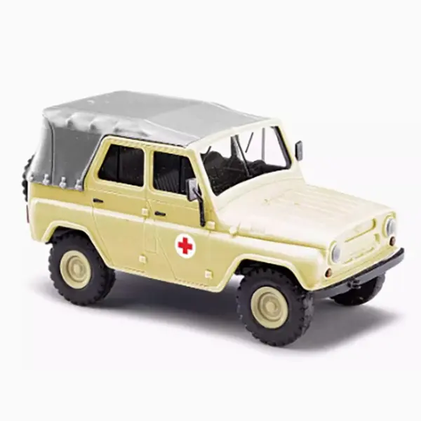 1:87 Scale Soviet UAZ 469 Diecast Model - Image 8