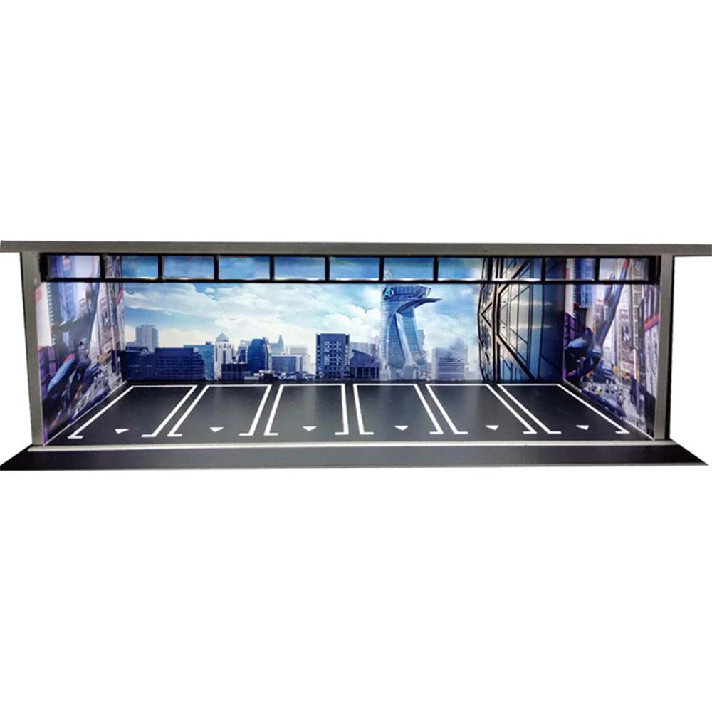 1/64 Scale Double-Deck Car Garage Diorama 8 1/64 Scale Double-Deck Car Garage Diorama - Image 8