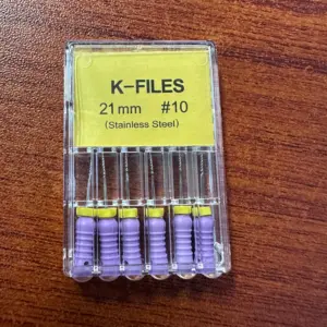 Stainless Steel Dental K-Files 6-Pack 39 Sb80dbee47efa4698bb978884738a4467e