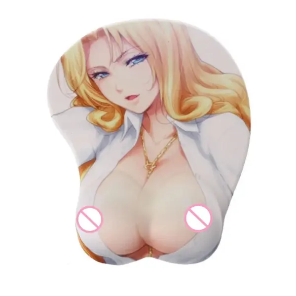 3D Silicone Anime Mouse Pad with Wrist Support - Image 18