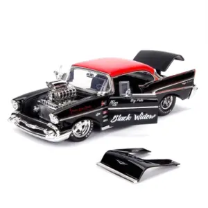 1957 Vintage Bel Air Muscle Car Model 1:24 8 Sb83682d844064accaf868be2705dcdbbP