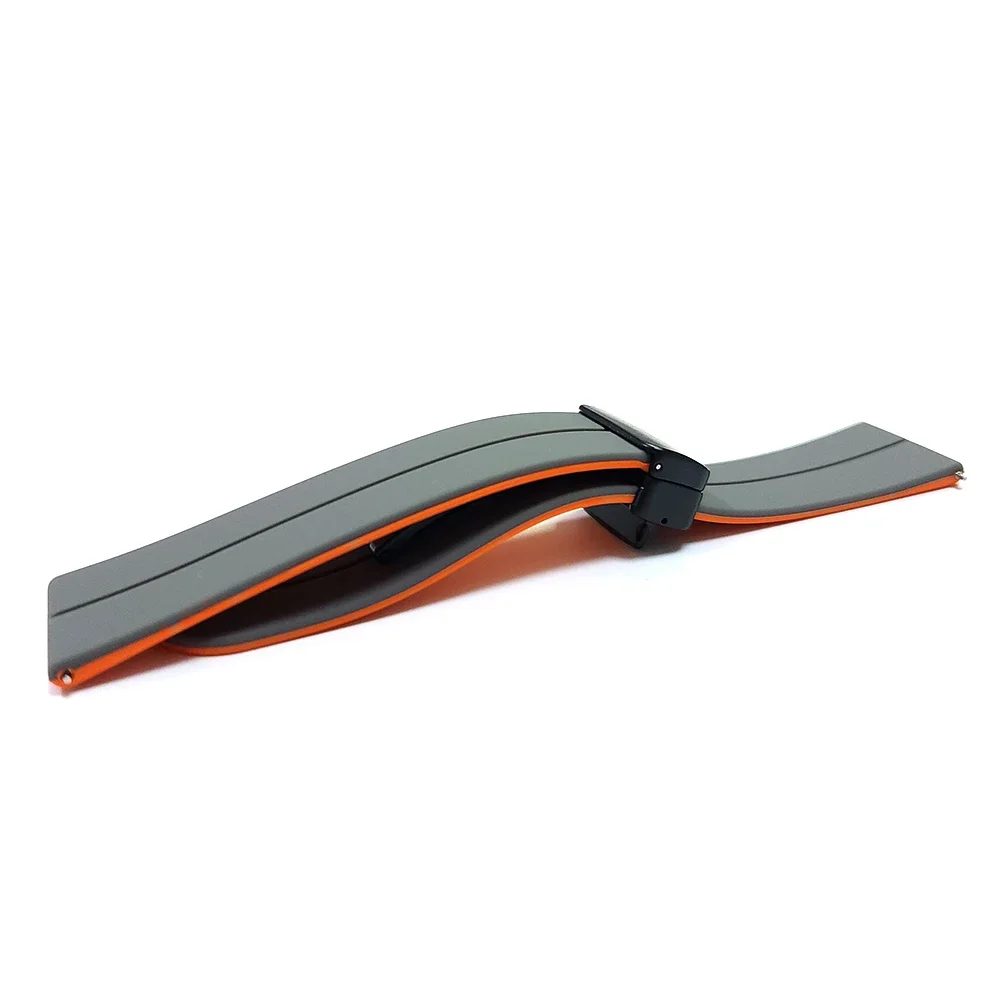 22mm Silicone Magnetic Buckle Strap for Suunto 3 22mm Silicone Magnetic Buckle Strap for Suunto - Image 3