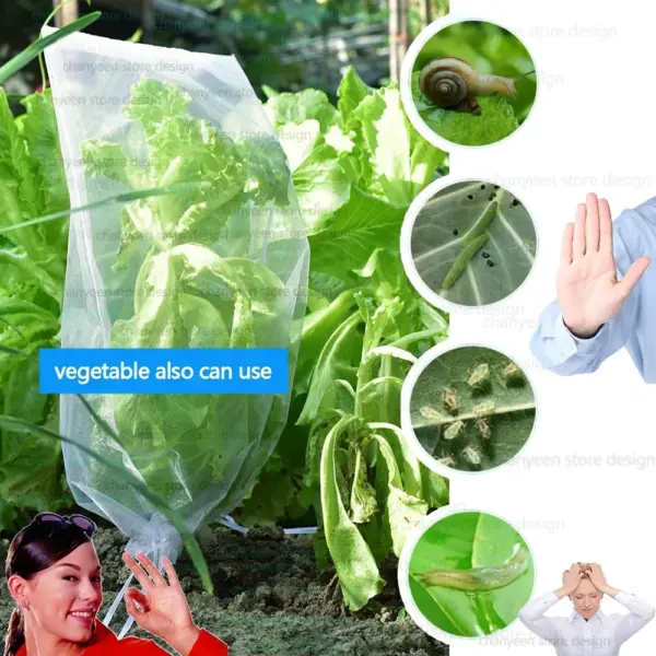 Grapes & Fruit Grow Bags Mesh with Drawstring - Image 6