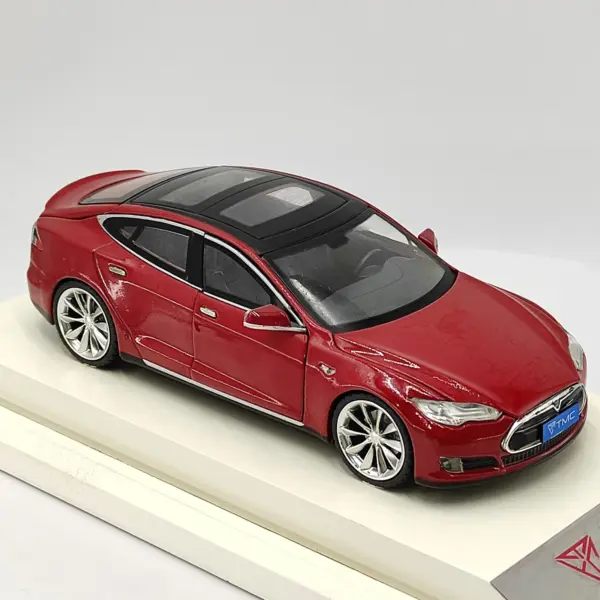 1:32 Scale Diecast Tesla Model S Collectible Model - Image 5