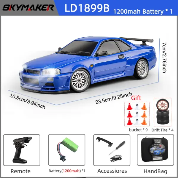 Skymaker LD1899 1/18 RC Drift Car - Image 15