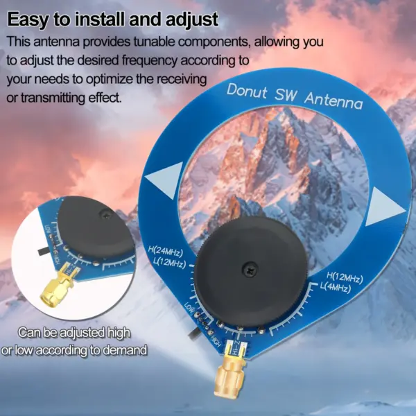 Mini Circular Shortwave and Medium Wave Donut Antennas - Image 5