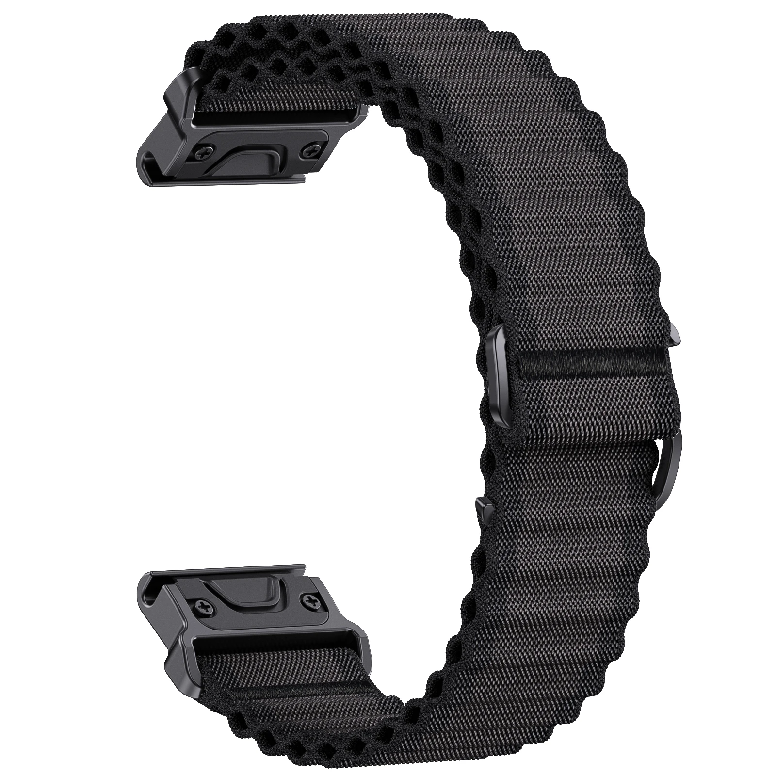 Two Tone Nylon Watch Strap for Garmin Fenix 7 Two Tone Nylon Watch Strap for Garmin Fenix - Image 7