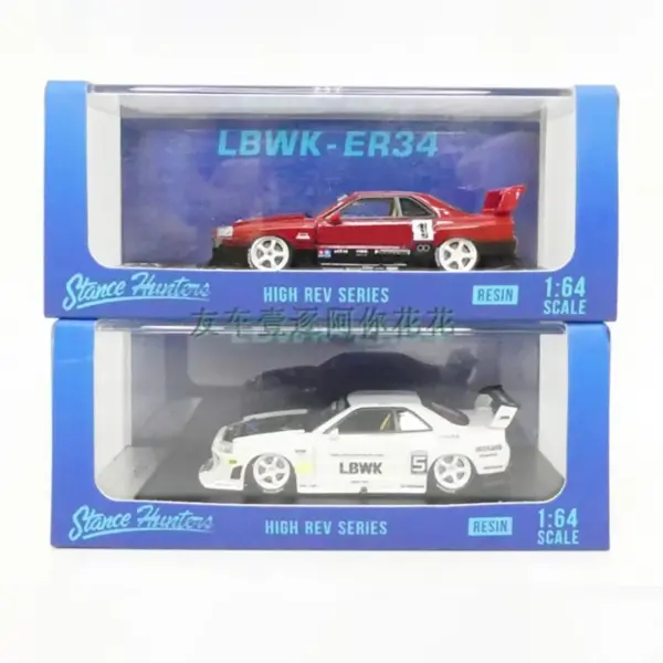 Resin 1:64 Scale LBWK ER34 GT-R Model - Image 6