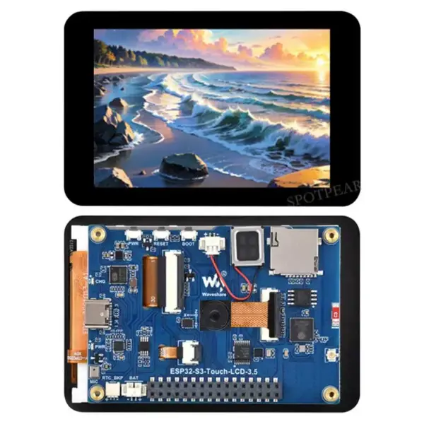 ESP32-S3 Development Board with 3.5 inch LCD - Image 3