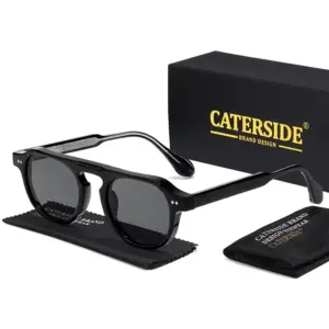 Vintage Round Punk Sunglasses Men Women UV400 30 Sba24df9f0f3f422cba9c6365030c4788d