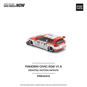 POP RACE Honda Civic EG6 1:64 Diecast Model 13 Sbac762c02027465cb263b77c8a368610Z