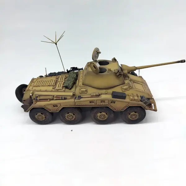 1/72 Scale Sd.Kfz. 234/1 Armored Vehicle Model - Image 7
