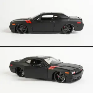 Maisto 1:24 Black Dodge Challenger Model Car 11 Sbb2932d51f224605bf9b35af6b430d58w