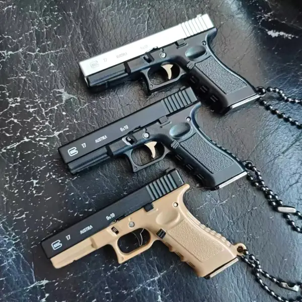 Glock 17 Miniature Keychain Pistol Model - Image 6