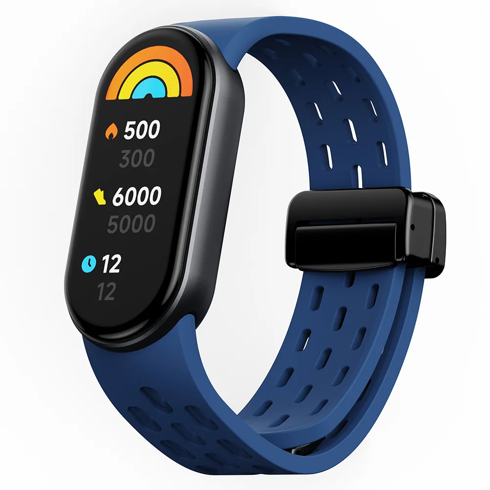 Silicone Replacement Strap for Xiaomi Mi Band 8/9 16 Silicone Replacement Strap for Xiaomi Mi Band 8/9 - Image 16