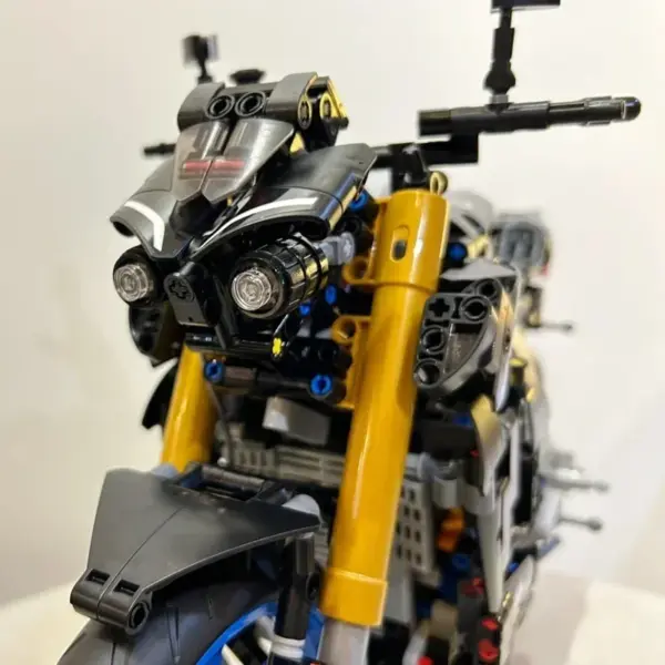 Technical Motorcycle Model Building Blocks 1478pcs - Image 4