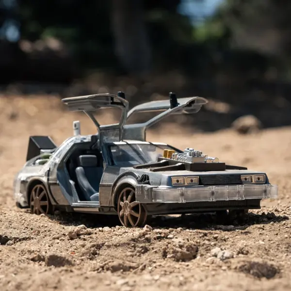 Back to the Future DeLorean Diecast Model - Image 5