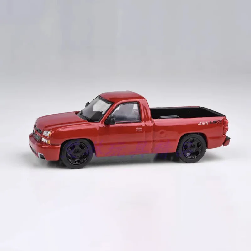 New Presale 1:64 2006 Chevrolet Silverado Paragon64 Clone Cateye Pickup Truck Model Alloy Miniature Diecast Ornament Custom Toy 5 New Presale 1:64 2006 Chevrolet Silverado Paragon64 Clone Cateye Pickup Truck Model Alloy Miniature Diecast Ornament Custom Toy - Image 5