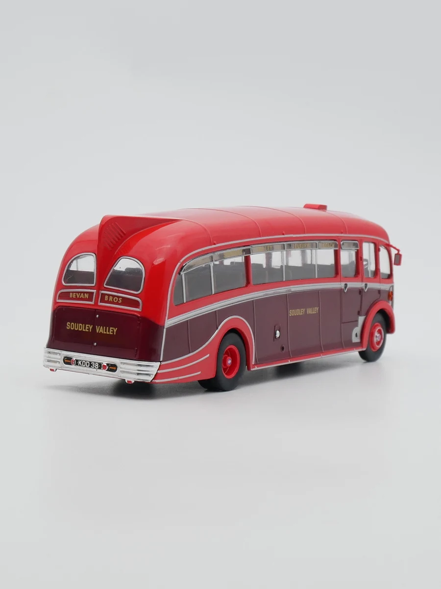 Vintage Red Scoudley Valley Collectible Toy Bus 3 Vintage Red Scoudley Valley Collectible Toy Bus - Image 3