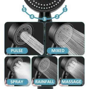 5-Mode Water-Saving Shower Head for Bathroom 15 Sbbd697ee5bdc4cb2887a9fd8196e918aF