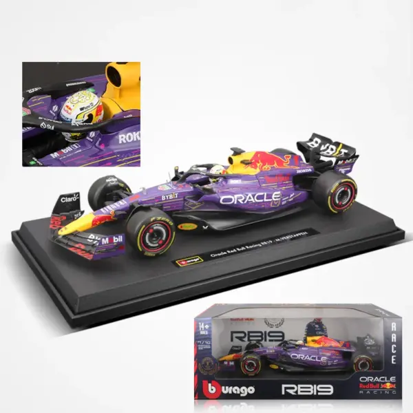 Bburago 1:18 Red Bull RB19 Las Vegas Model - Image 6