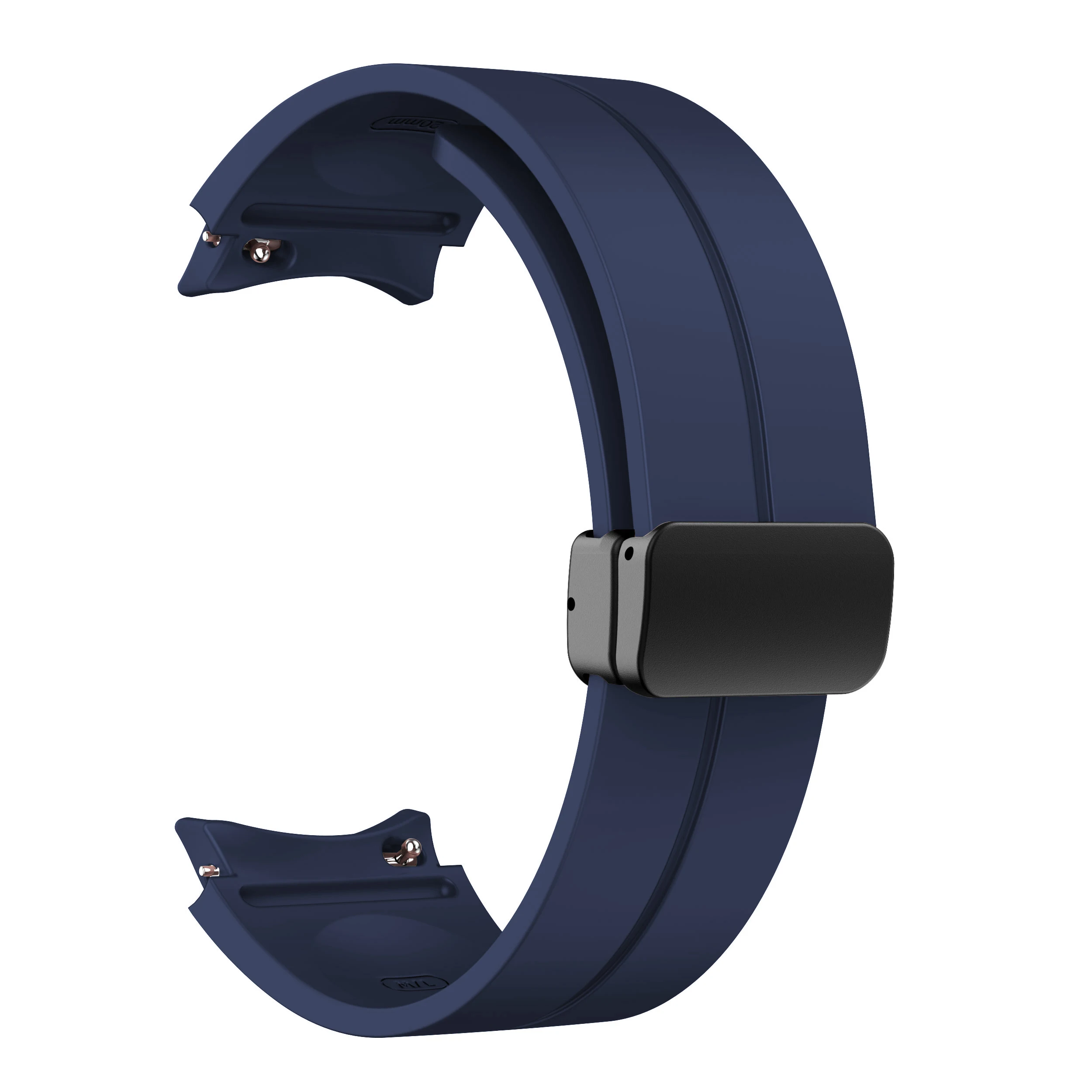 Magnetic D Buckle Silicone Strap for Galaxy Watch 22 Magnetic D Buckle Silicone Strap for Galaxy Watch - Image 22