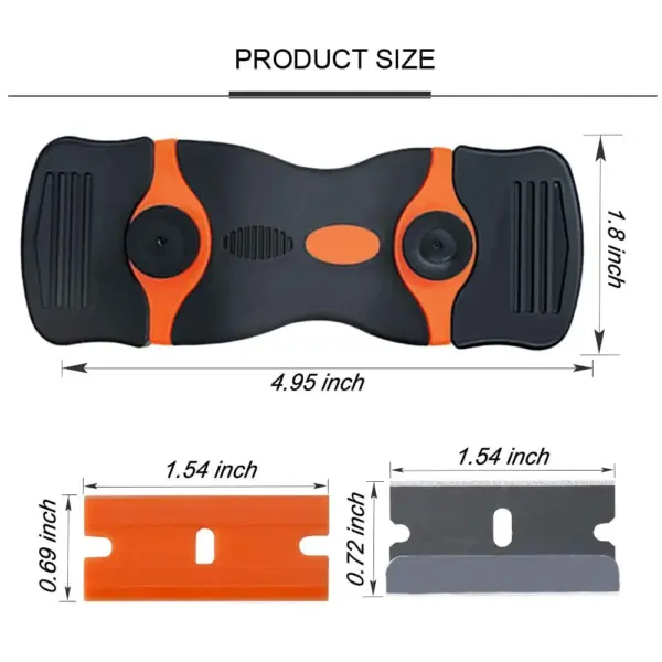 Glass Oven Razor Scraper with Changeable Blade - Image 5