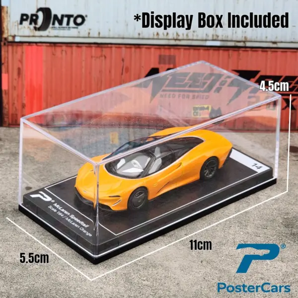 Pagani Zonda F 1:64 Scale Model by PosterCars - Image 4