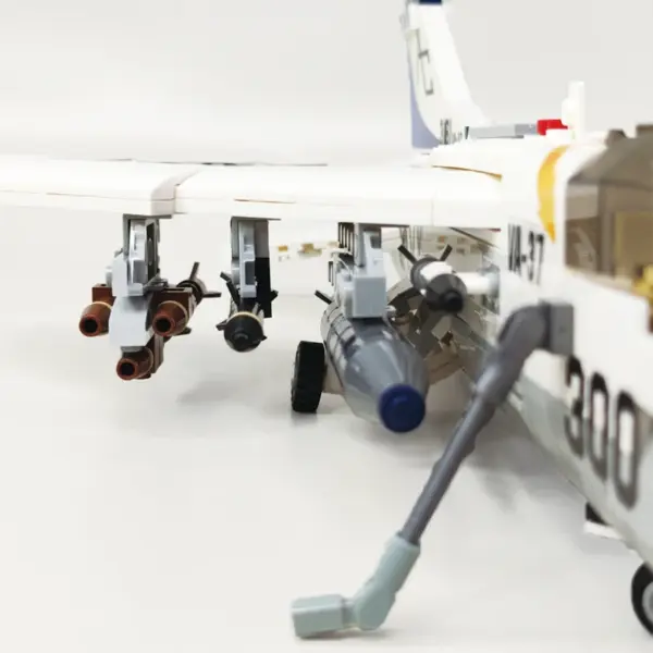 Military Fighter Series A-7 Airplane Building Blocks Set - Image 4