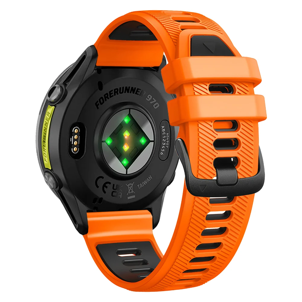 22mm Silicone Watch Strap for Garmin Models 8 22mm Silicone Watch Strap for Garmin Models - Image 8