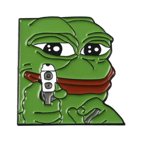 Pepe The Frog Meme Enamel Pin Badge for Bags - Image 15