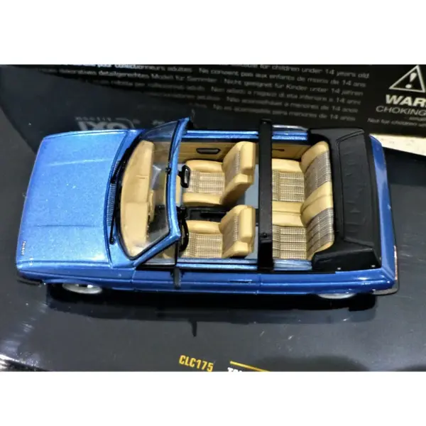 1:43 Scale Talbot Samba Cabriolet 1983 Alloy Car Model - Image 6