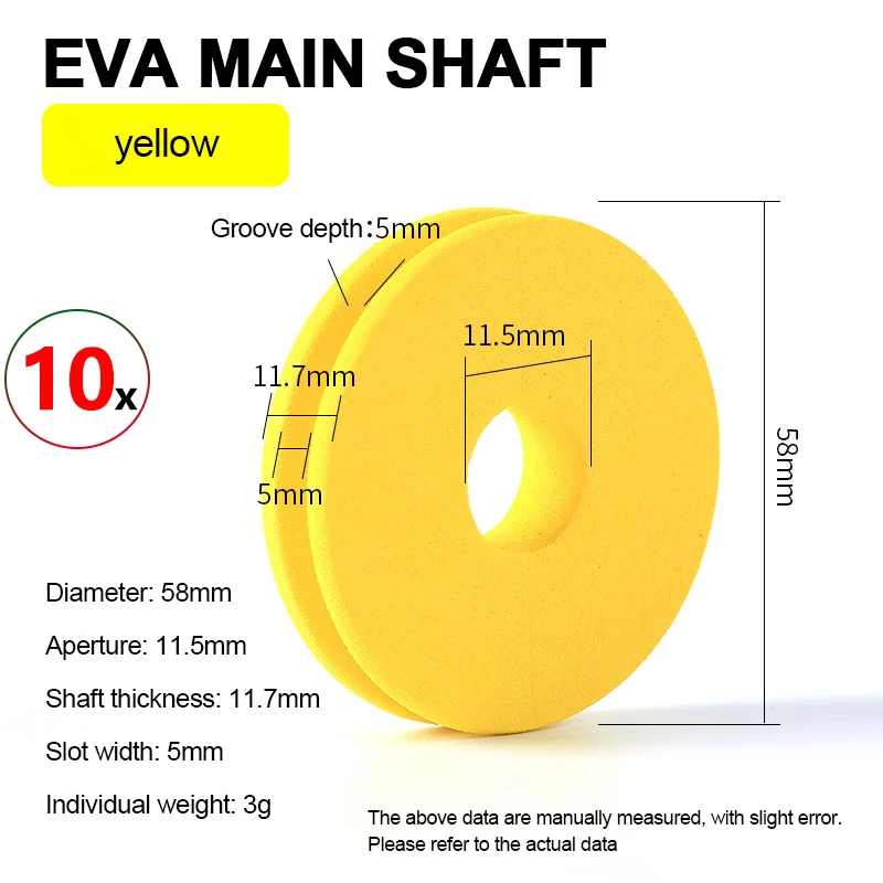 10Pcs EVA Fishing Line Spool Set 9 10Pcs EVA Fishing Line Spool Set - Image 9