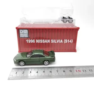 Diecast Nissan Silvia S14 Model 1:64 Scale 12 Sbe1f4ae8efbb4831ae79adcfd6cc0aabf