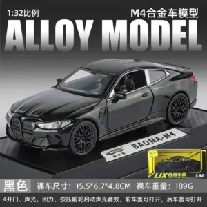 1:32 BMW M4 Diecast Model Car with Lights 12 Sbe2dd3996418486198a4cefcff4833494
