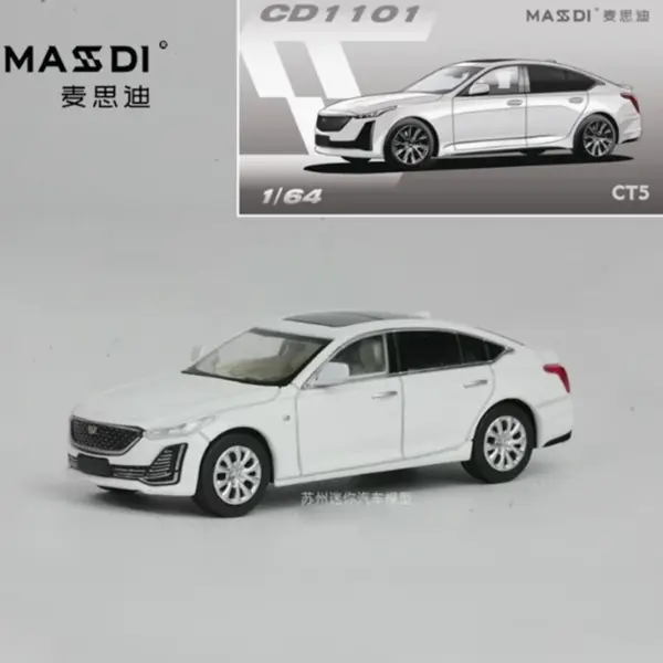 MassDI Cadillac CT5 1/64 Scale Model Car - Image 6