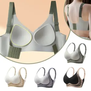 Seamless Wireless Push-Up Bra for Women 13 Sbe9788f7b94944c48797b8a2e2788e90Y